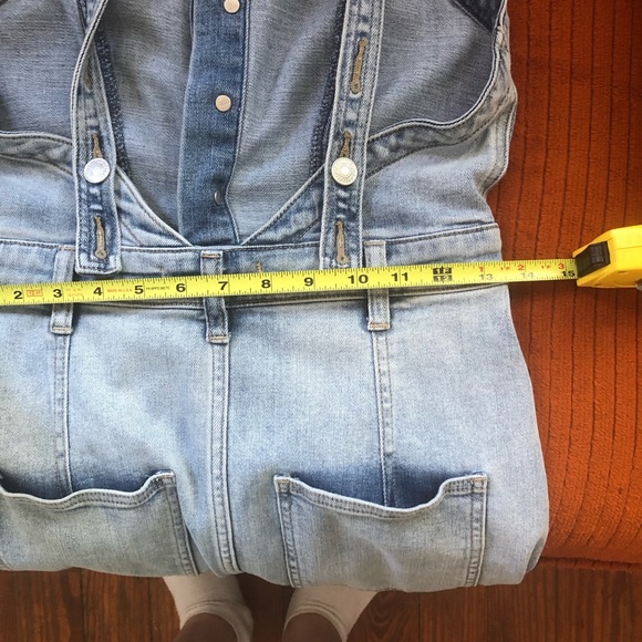 Free people button up denim dress - Picture 8 of 9